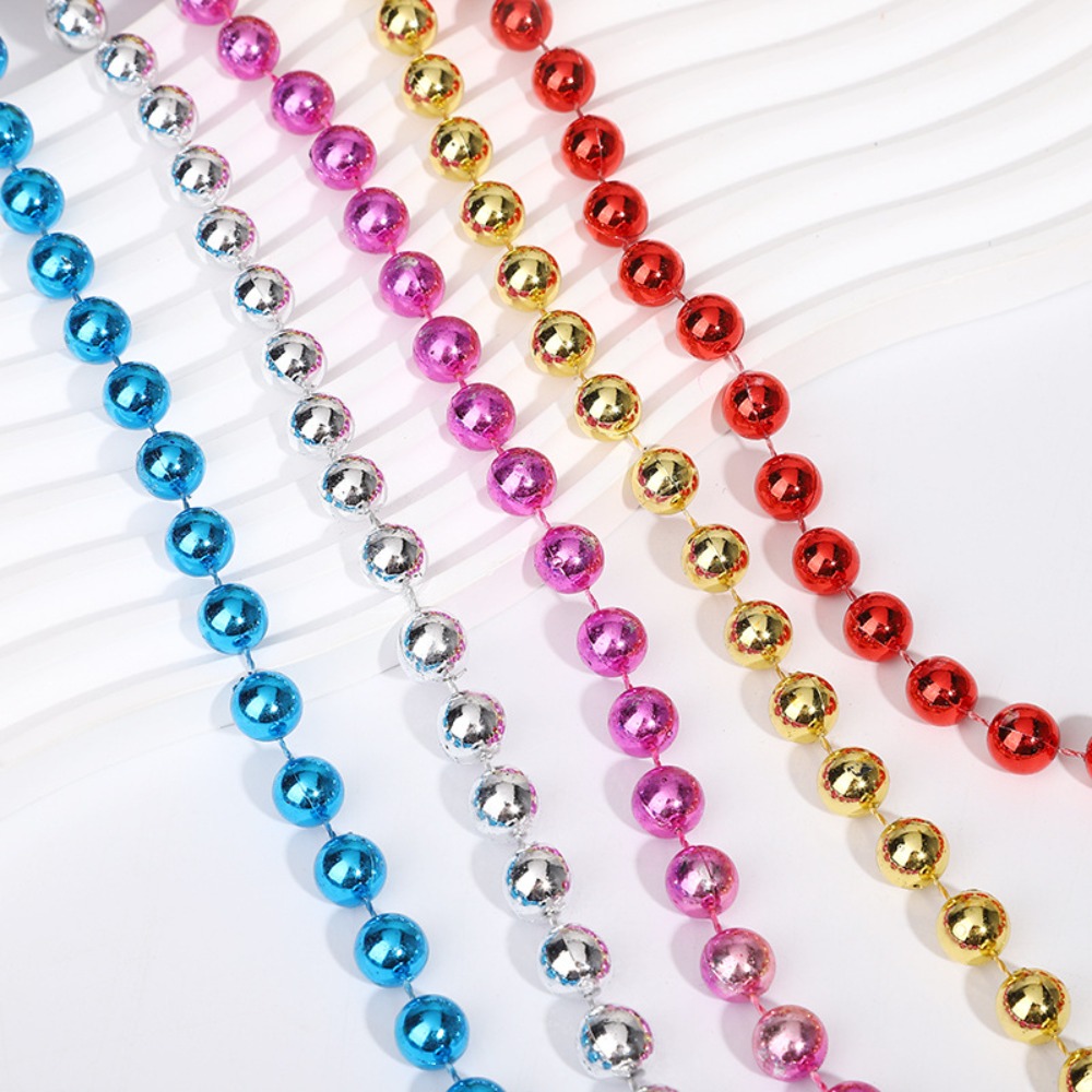 3m巻き、9mmのパールビーズチェーンガーランド。クリスマス - Pearl Trim Chain のレビューと価格